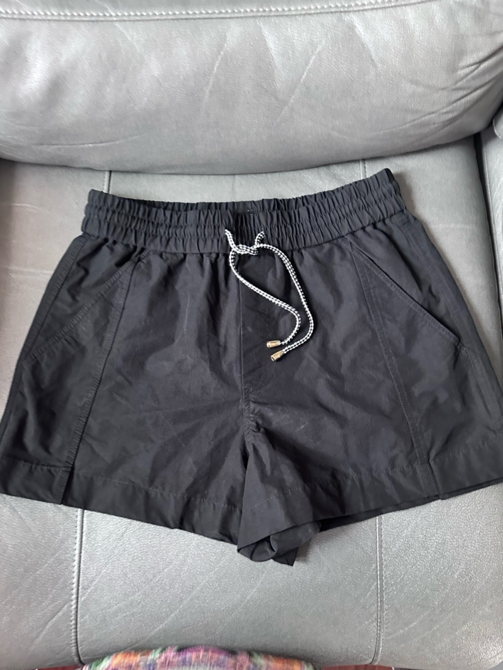 J.Crew Eco HiWaist Drawstring Shorts Elastic Waist Lightweight Athleisure Beach